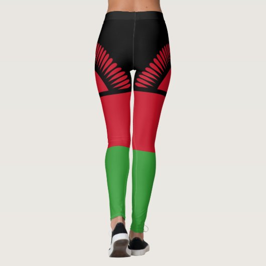 Malawi Flag Leggings (Achterkant)