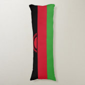 Malawi Flag Lichaamskussen (Voorkant Verticaal)