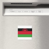 Malawi Flag Magneet (Insitu (Vaatwasser))