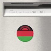 Malawi Flag Magneet (Insitu (Vaatwasser))