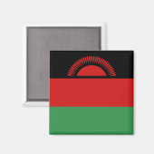 Malawi Flag Magnet Magneet (Voorkant / Achterkant)