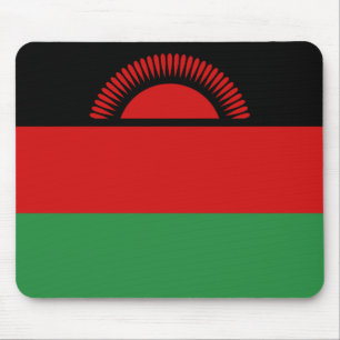 Malawi Flag Mousepad Muismat