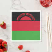 Malawi Flag Servet (Insitu)