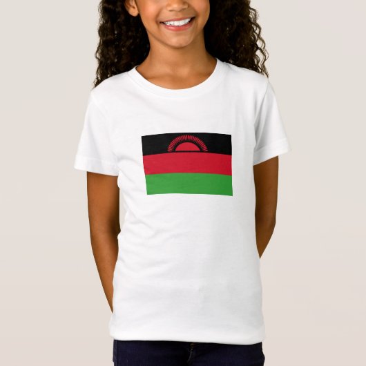 Malawi Flag T-shirt (Voorkant)