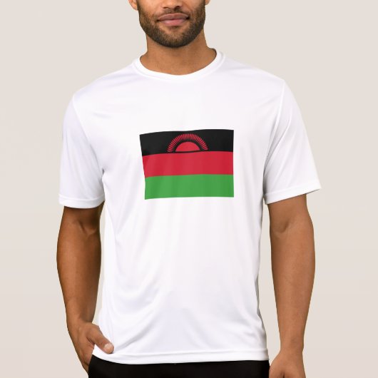 Malawi Flag T-shirt (Voorkant)