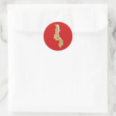 Malawi Kaart Sticker (Tas)