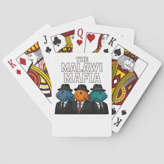 Malawi maffia speelkaarten (Achterkant)