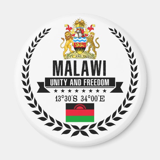 Malawi Magneet (Voorkant)