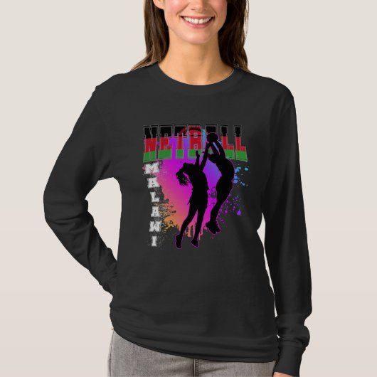 Malawi Netball T-shirt (Voorkant)