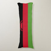 Malawi vlag lichaamskussen (Voorkant Verticaal)