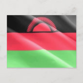 Malawi - Waving Flag - Briefkaart (Voorkant)