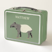 Malayan Tapir Animal Illustration Personalized (Voorkant)