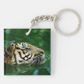 Malayan Tiger zwemschot Sleutelhanger (Achterkant)