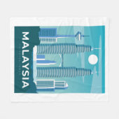 MALAYSIA FLEECE DEKEN (Voorkant (Horizontaal))