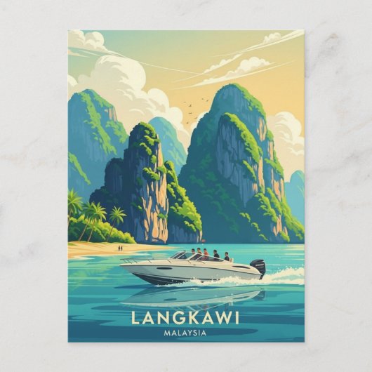Malaysia Langkawi Briefkaart (Voorkant)