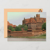 Malbork Castle Briefkaart (Voorkant / Achterkant)