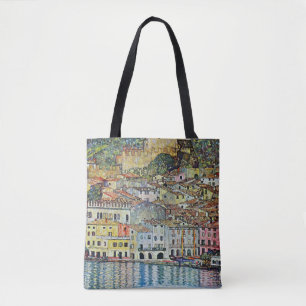 Malcesine aan het Gardameer door Gustav Klimt Draagtas