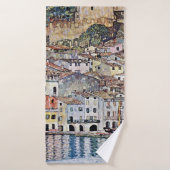 Malcesine au lac de Garde, Gustav Klimt (Serviette de bain)