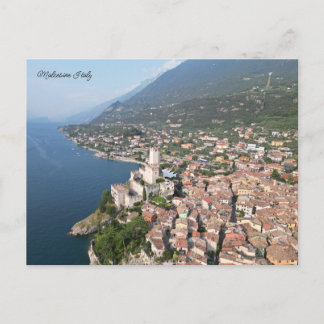 Malcesine Gardameer Italië Feestdagenkaart