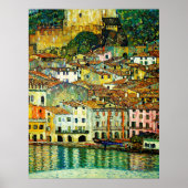 Malcesine op het Gardameer (1913), Gustav Klimt Poster (Voorkant)