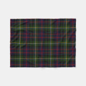 Malcolm Clan Tartan Pset Fleece Blanket Deken (Voorkant (Horizontaal))