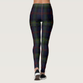 Malcolm Pset Tartan Scottish Clan Leggings (Achterkant)
