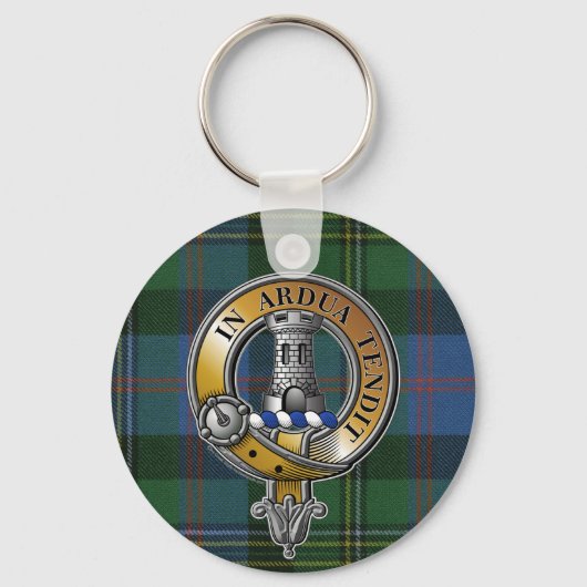 Malcolm Tartan & Badge Sleutelhanger (Voorkant)