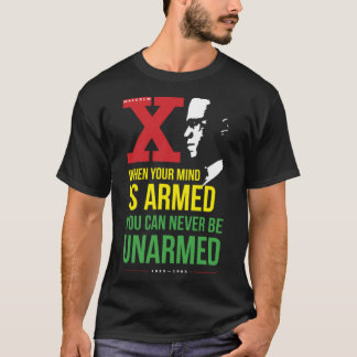 Malcolm X Day Quote T-shirt