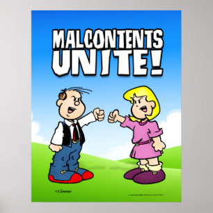 Malcontent Unite Poster