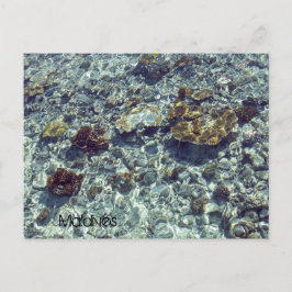 Maldiven beach postcard briefkaart