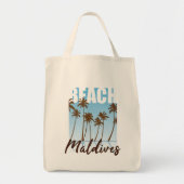 Maldiven Beach Tote Bag (Voorkant)