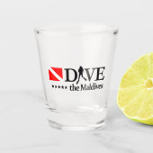 Maldiven DV4 Shot Glas (Voorkant)