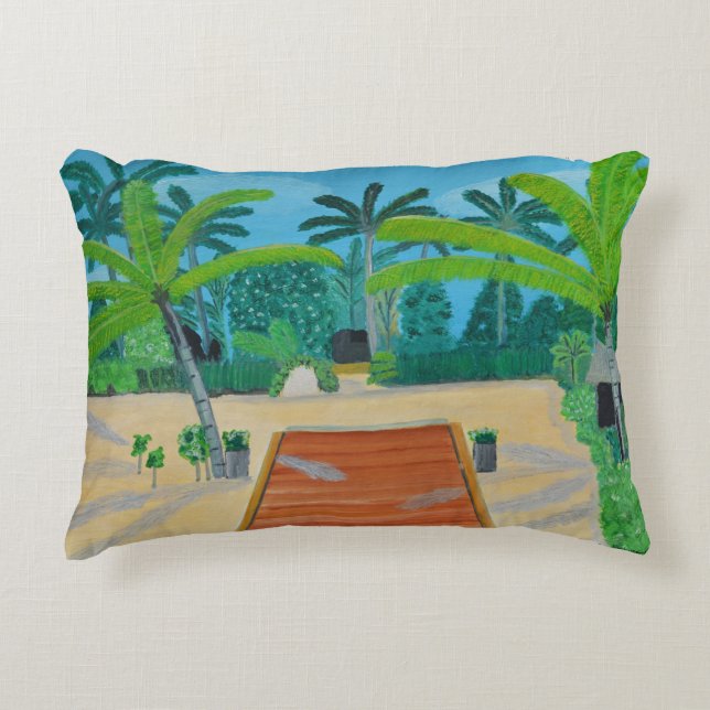 Maldiven Pillow Accent Kussen (Voorkant)