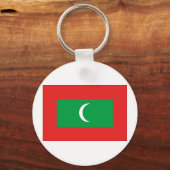 Maldiven vlag sleutelhanger (Voorkant)