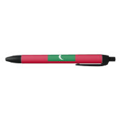 Maldiven vlag zwarte inkt pen (Bodem)