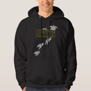 Maldiven Zeeen schildpadden, scuba duiken met schi Hoodie