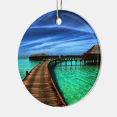 MALDIVES 2 KERAMISCH ORNAMENT (Links)