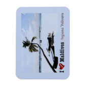 Maldives - Angsana Velavaru - I Love - Magnet (Vertical)