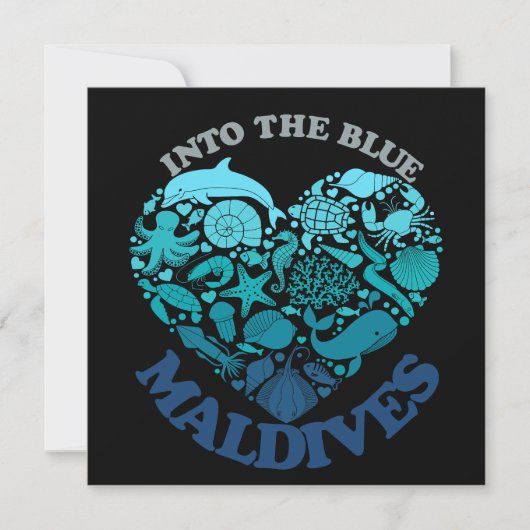 MALDIVES KAART (Voorkant)