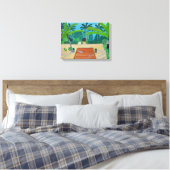 Maldivische canvas kunst (Insitu (Slaapkamer))