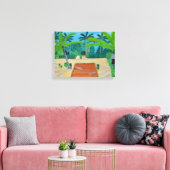 Maldivische canvas kunst (Insitu (Woonkamer))