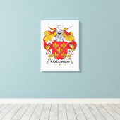 Maldonado Family Crest Canvas Afdruk (Insitu (Houten vloer))