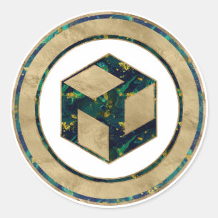 Male Antahkarana - Yang Antahkarana Ronde Sticker