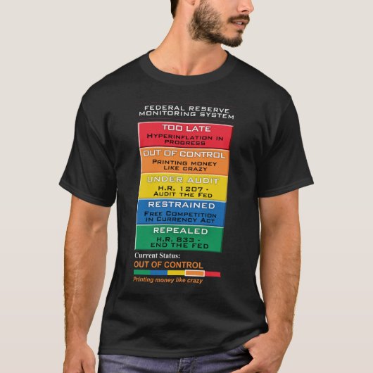 Mâle de T-shirt de FRMS (Devant)