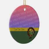 Male Elf Wreath Vacances Ornement photo (Droite)