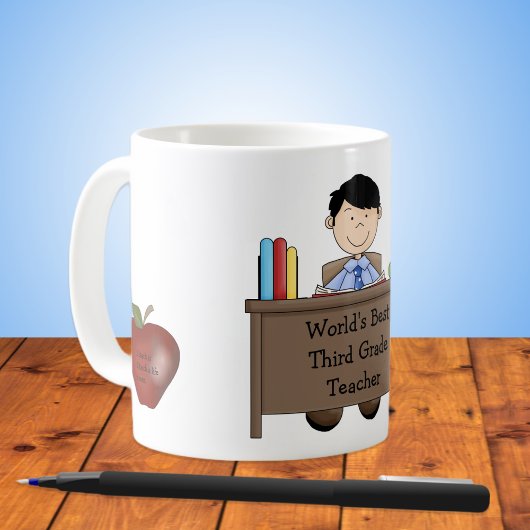 Male Enseignant Appréciation Mug