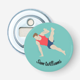 Male Gymnast Button Flesopener