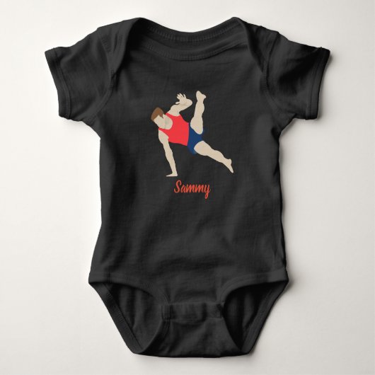 Male Gymnast Romper (Voorkant)
