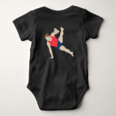 Male Gymnast Romper (Achterkant)