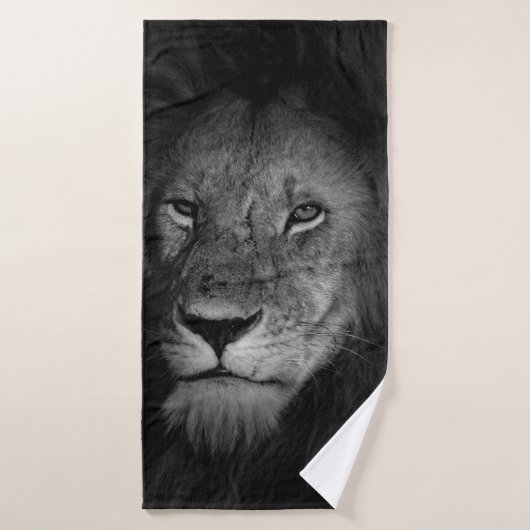 MÂLE LION (Serviette de bain)